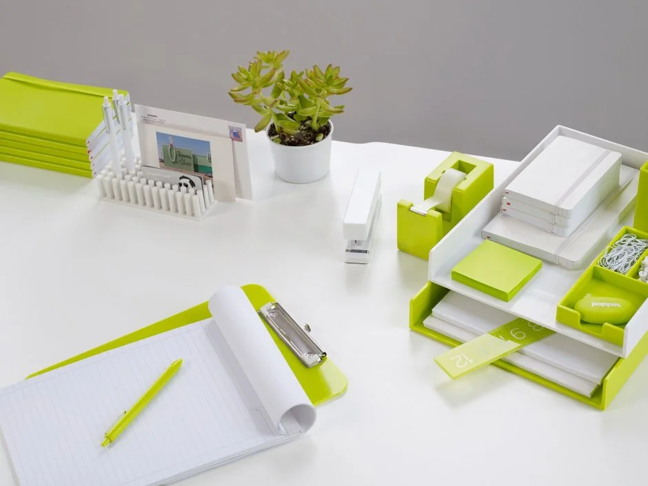 color-code Office Supplies Ideas for Office Decor