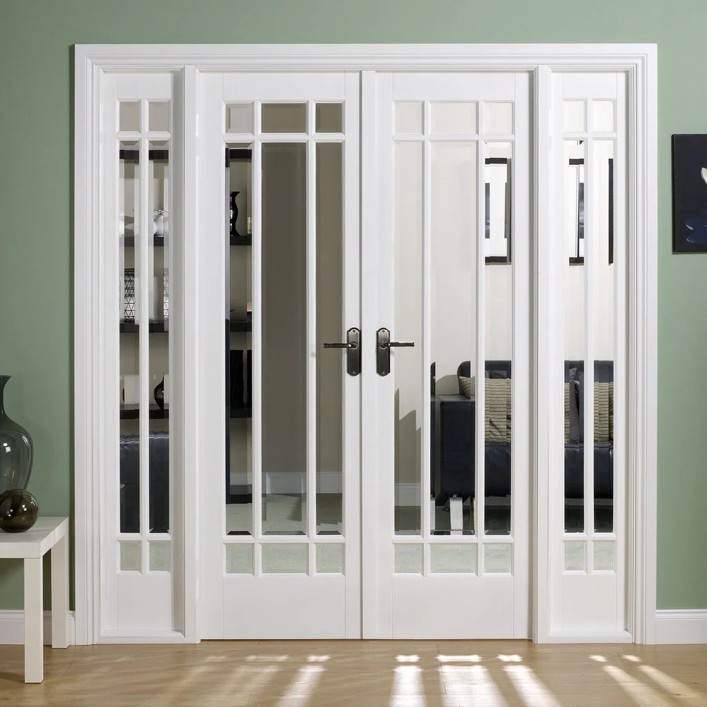 Modern Double french doors design 