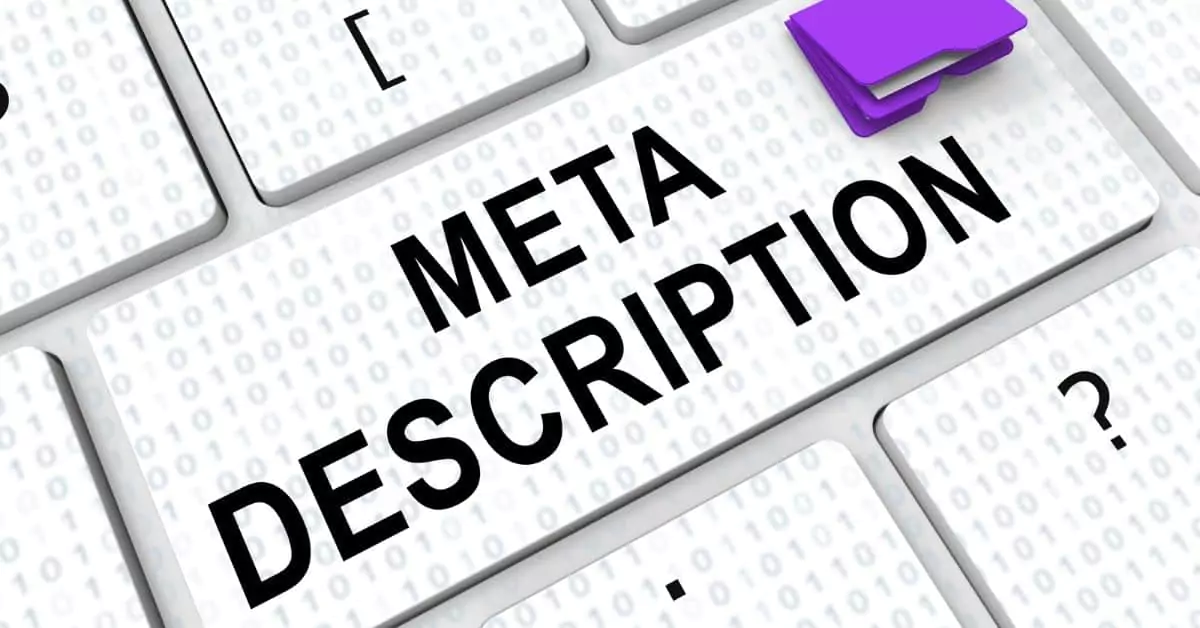  meta description Optimization